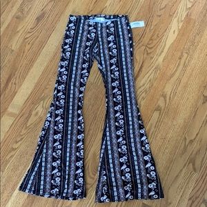 Floral Flar Pants